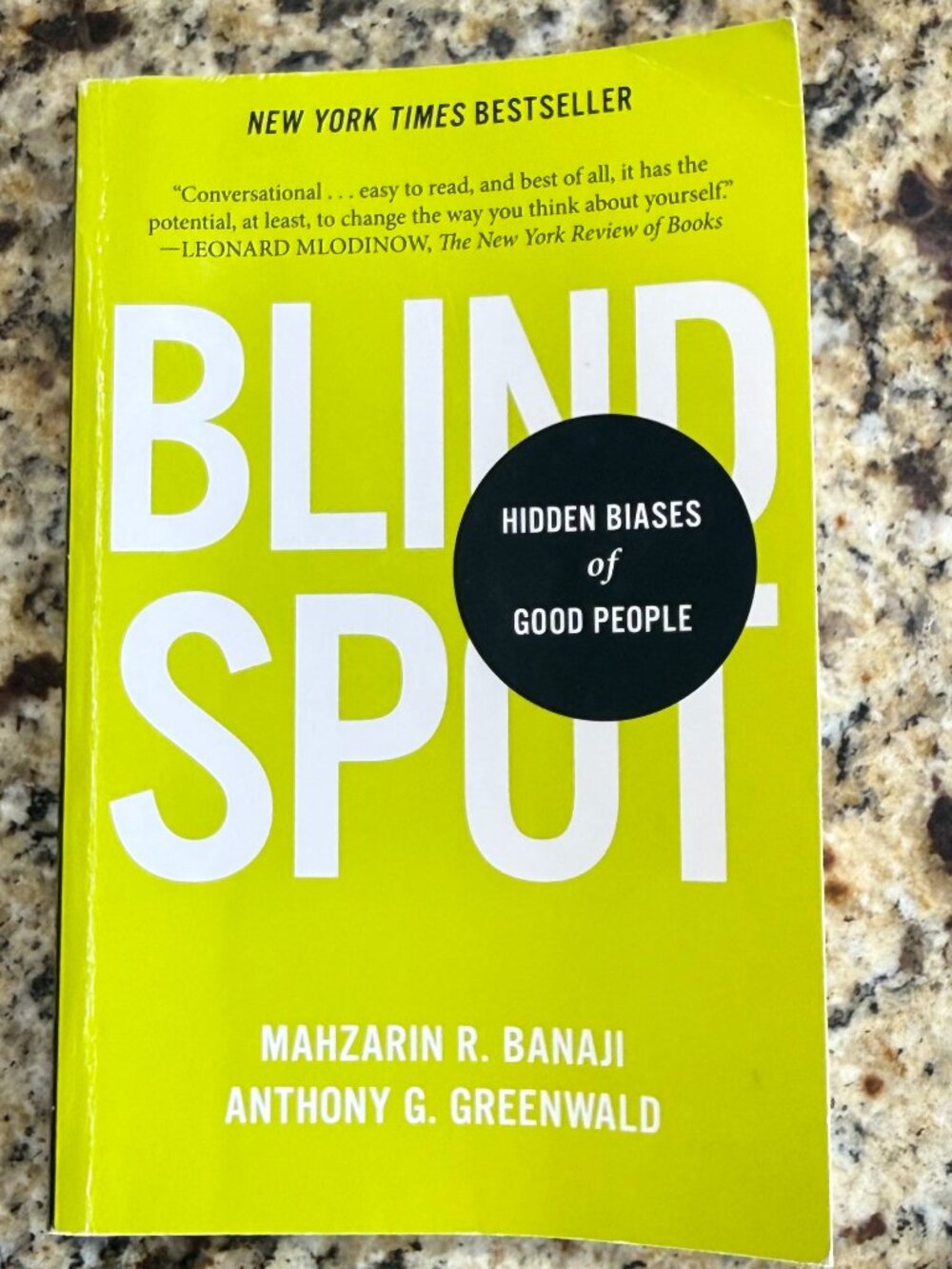 NY Times Best Seller - Blindspot: Hidden Biases of Good People - Great Condition